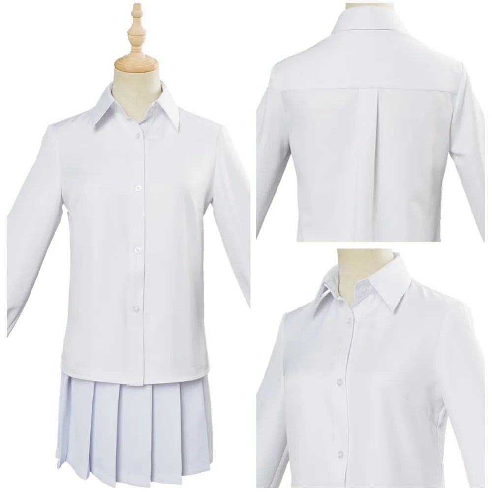 Anime The Promised Neverland Cosplay Emma Costume Dress Halloween Carnival Costumes Custom Made | Тематическая одежда и