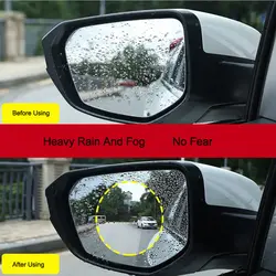 Автомобиль Зеркало заднего вида защитная пленка анти-туман мембраны Водонепроницаемый непромокаемые зеркало автомобиля окна ясно