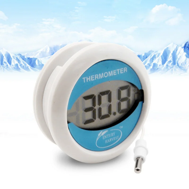 EAAGD Digital Refrigerator Thermometer with Probe Waterproof Easy to