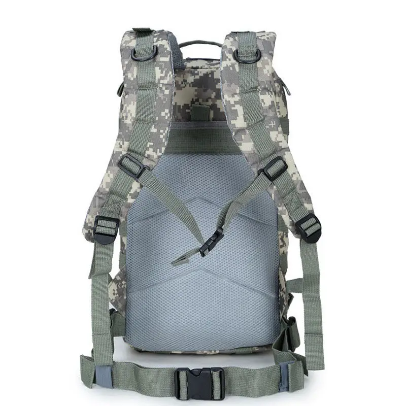 35L Military Army Backpack Trekking Bags Camouflage Rucksack Molle Tactical Bag Camping Sac De Sport Travel Backpacks XA161WA