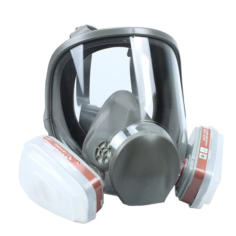 

6800 6001 full Gas mask Respirator acid gases sulfur dioxide chlorine hydrogen sulfide filter chemical pant Laboratory institute