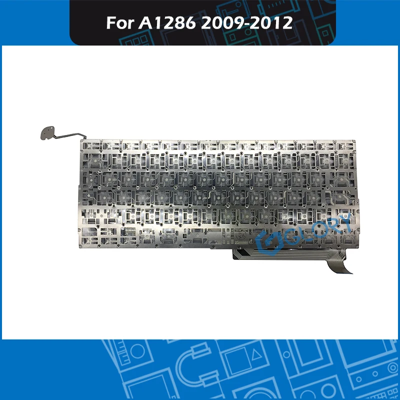 Новая клавиатура для ноутбука TR Turkish A1286 Macbook Pro 15 &quotA1286 сменная с винтами