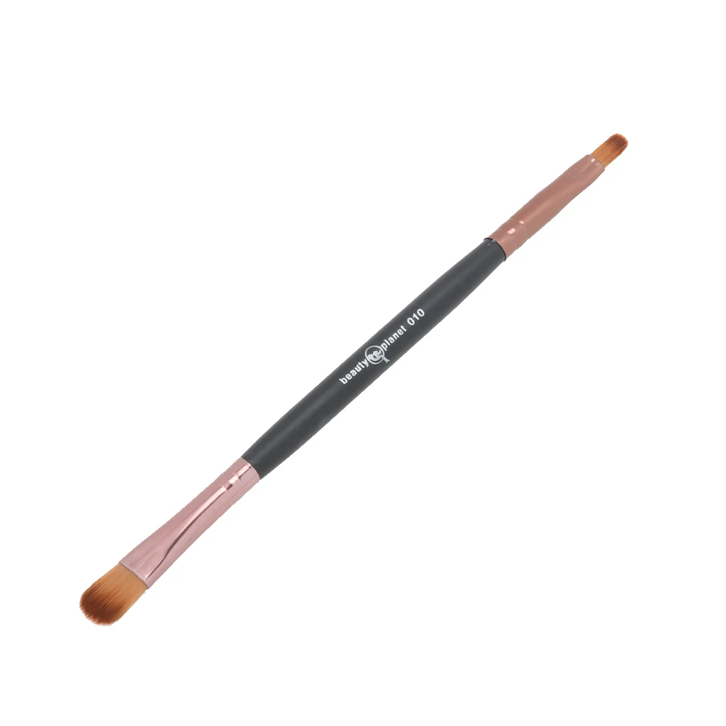 Cosmetic Double Ended Smokey Eye Brush Eye Shadow Blending Brush Black