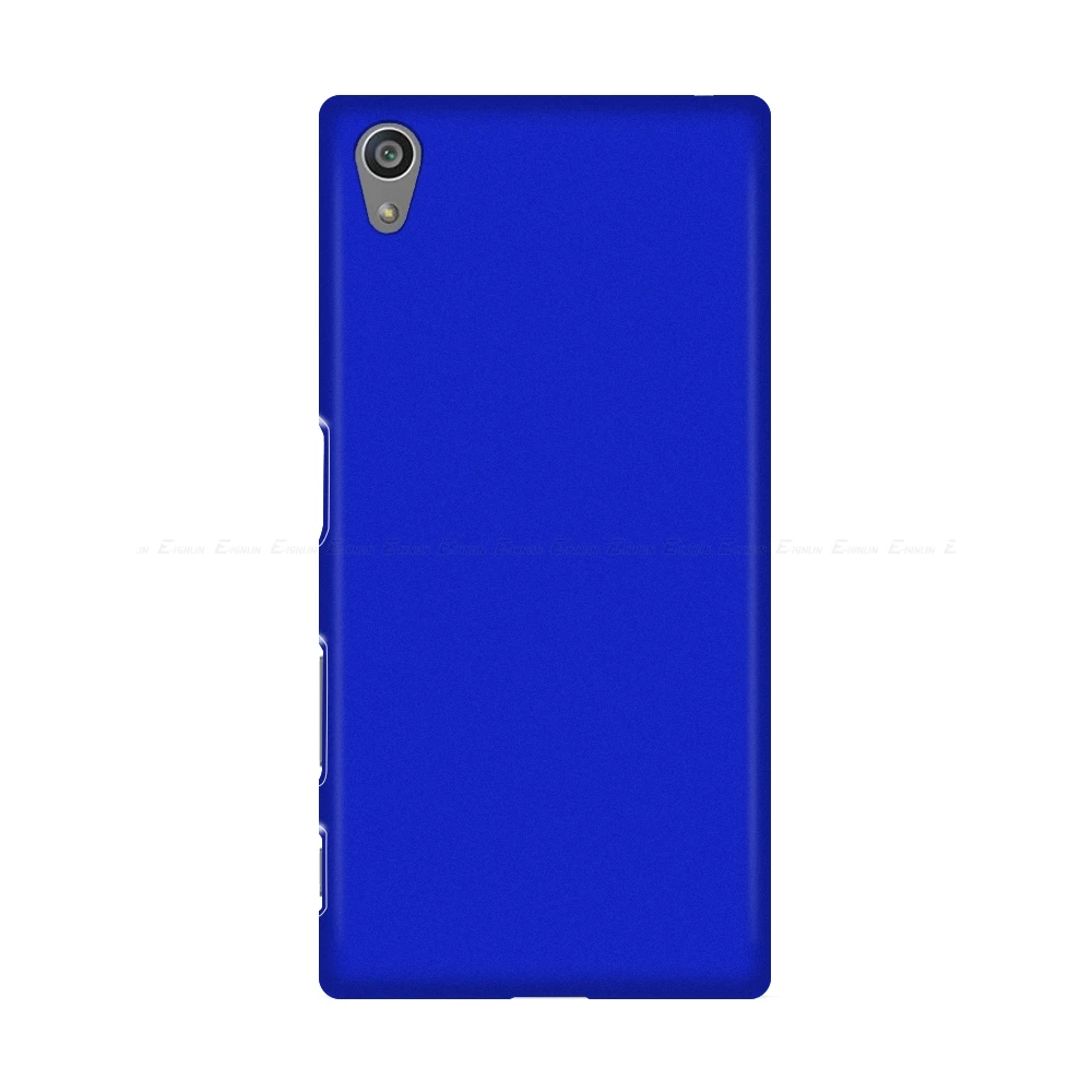 Матовая жесткая задняя крышка из ПК для sony Xperia L1 L2 L3 X Производительность E5 Z5 Премиум Z4 Z3 Z2 Z1 компактный Z M5 M4 защитный чехол для телефона - Цвет: Темно-синий