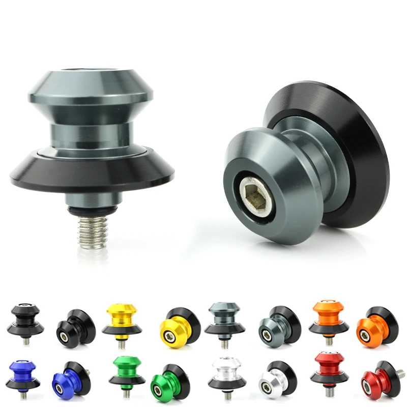 

For Suzuki GSR600 2006-2010 GSR750 2011-2018 GSR400 GSR1000 Motorcycle CNC Alloy Aluminum Swingarm Stand Bobbins Screws Sliders
