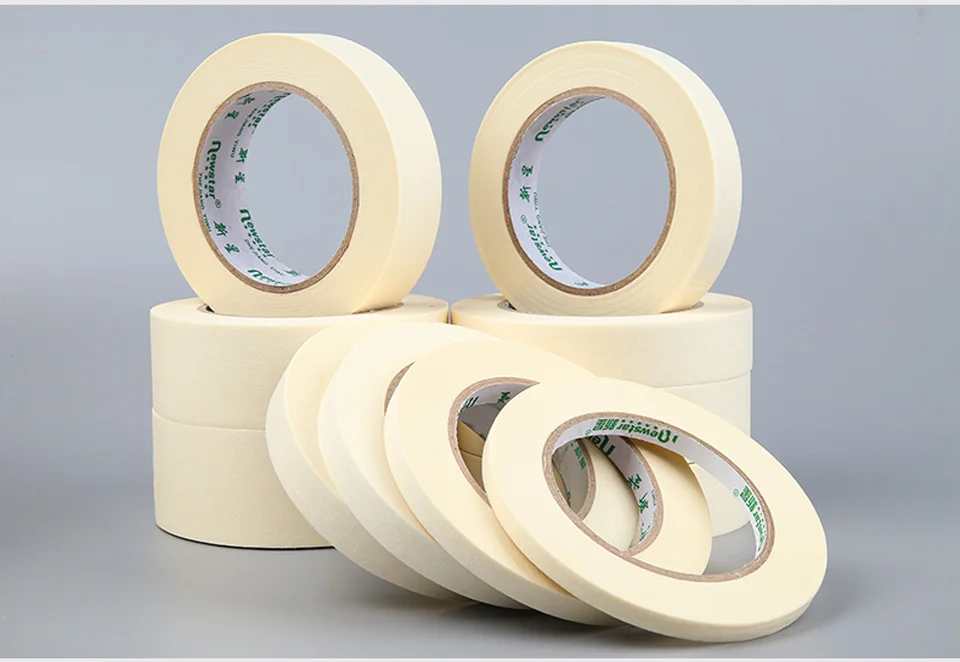 10 Rolls Crepe Paper Safe Release Multi Surfaces Painters Masking
