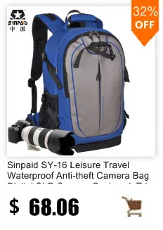 Shockproof Video Backpack Water-resistant Padded Photography Bag Travel Photo Backpacks with Rain Cover