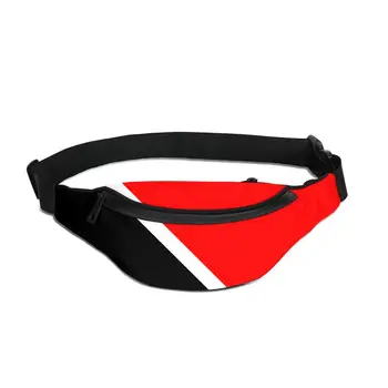 

Contrast Color Running Waist Bag Men Print Your Own Design Hip Belt Fanny Pack Women Phone Zipper Pouch Unisex Chest Bag