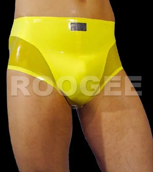 

faster shipping! sexy latex shorts underpants for men (not including black plug)