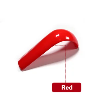 

For BMW E60 2004-07 Red ABS Car Interior Gear Shift Knob Cover Trim Decor Sticke
