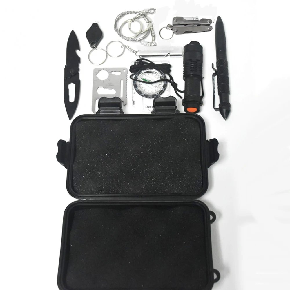 Buy 10 In 1 Outdoor Camping Travel Survival Set Multifunction First