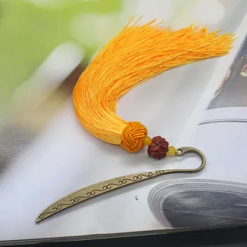

Tassel bookmarks Creative King Kong student stationery antique gift Chinese style gift