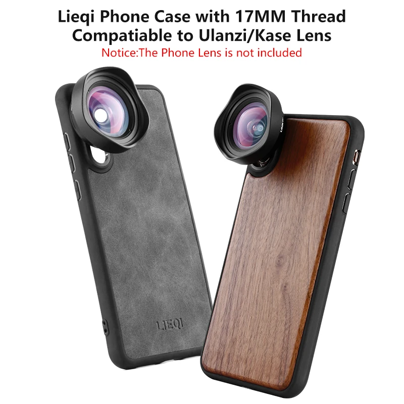 Ulanzi 16 мм широкоугольный объектив с CPL чехол для iPhone X Xs Max huawei P20 Pro Мобильный корпус с 17 мм резьбой VS Kase