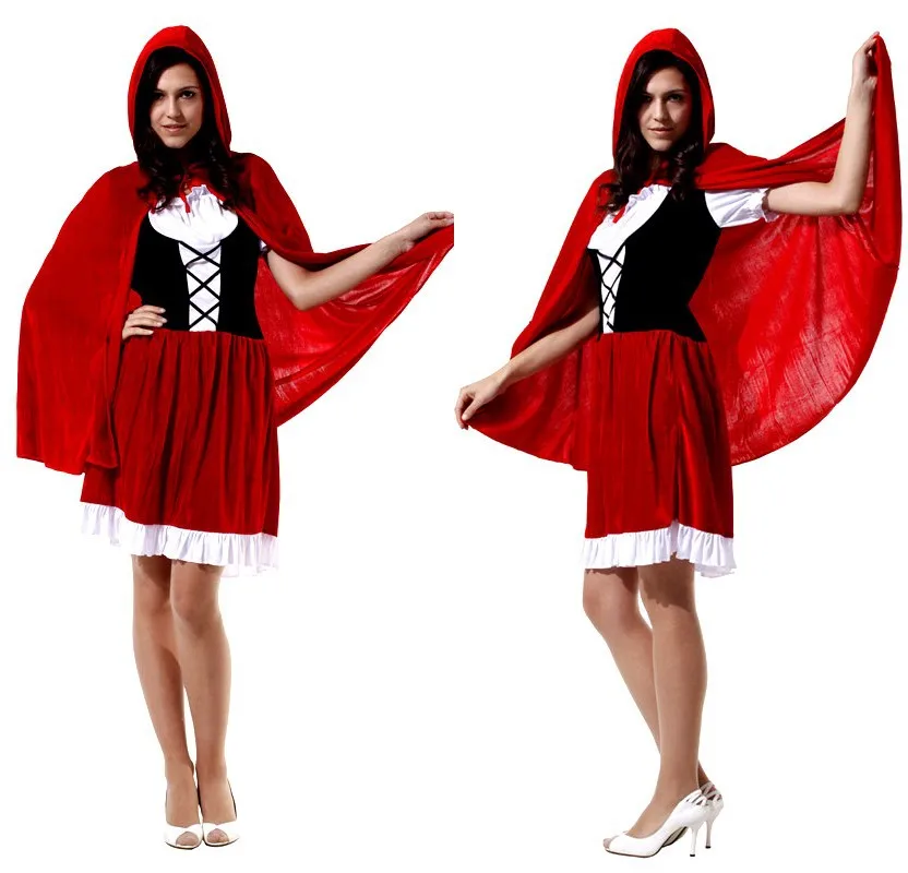 redfantasia feminina woman little riding hood anime cosplay halloween costume carnival rave party masquerade stage performance - Raving Rabbids Halloween Costume redfantasia feminina woman little riding hood anime cosplay halloween costume carnival rave party masquerade stage performance - Raving Rabbids Halloween Costume