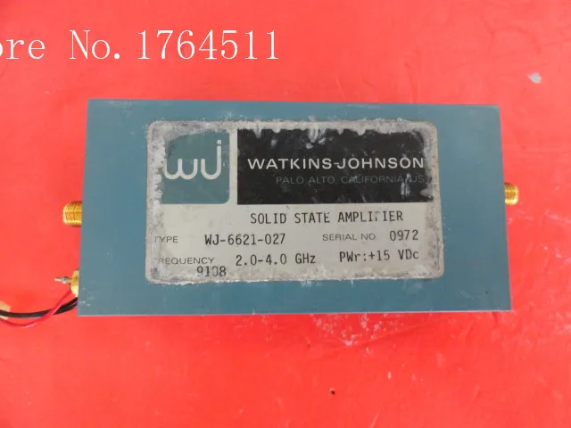 

[BELLA] WJ WJ-6621-027 2-4GHz 15V SMA supply amplifier