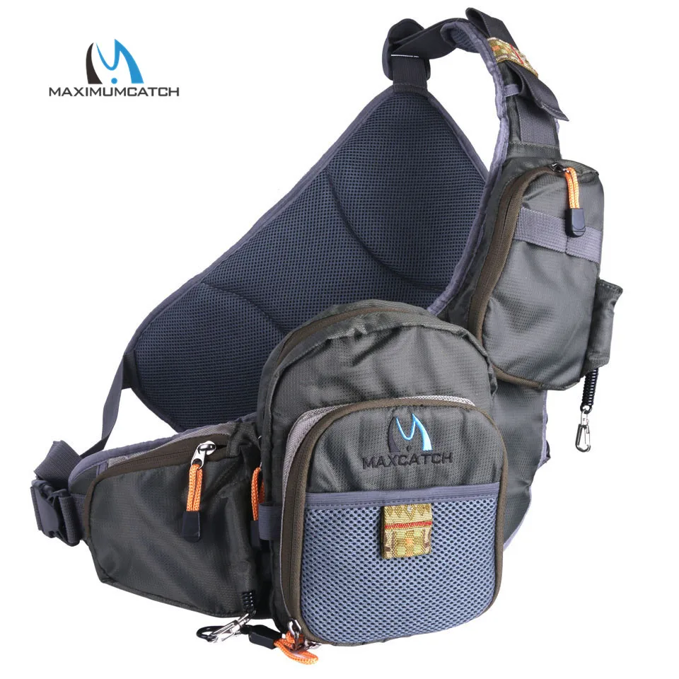 Maximumcatch New Fly Fishing Sling Pack Adjustable Backpack Sling