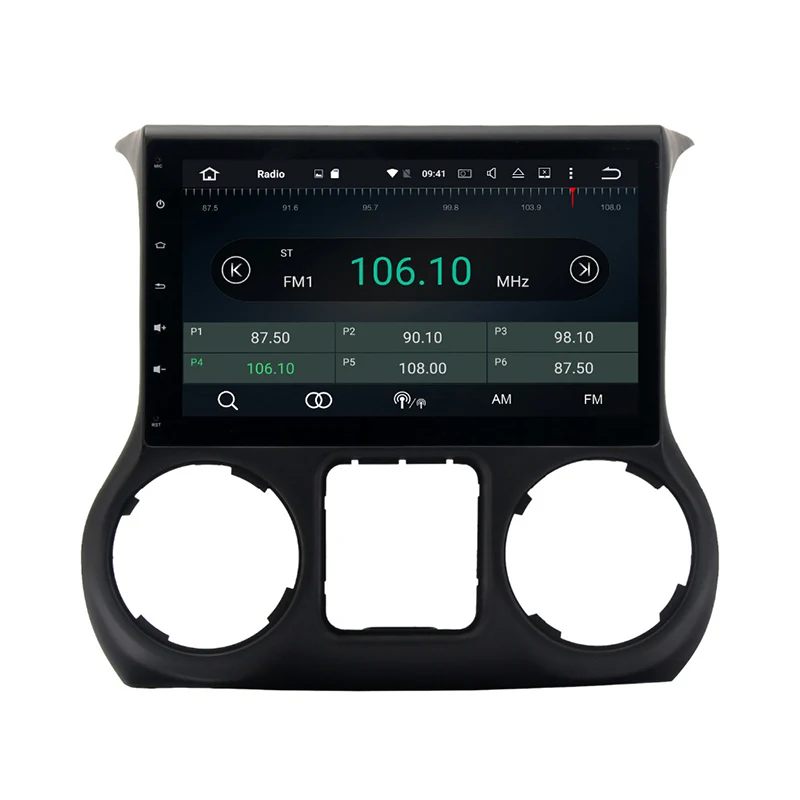 Discount Android 8.0 car radio gps player for jeep wrangler 2011-2016 with Octa core PX5 4G RAM 32G ROM wifi 4g usb 2