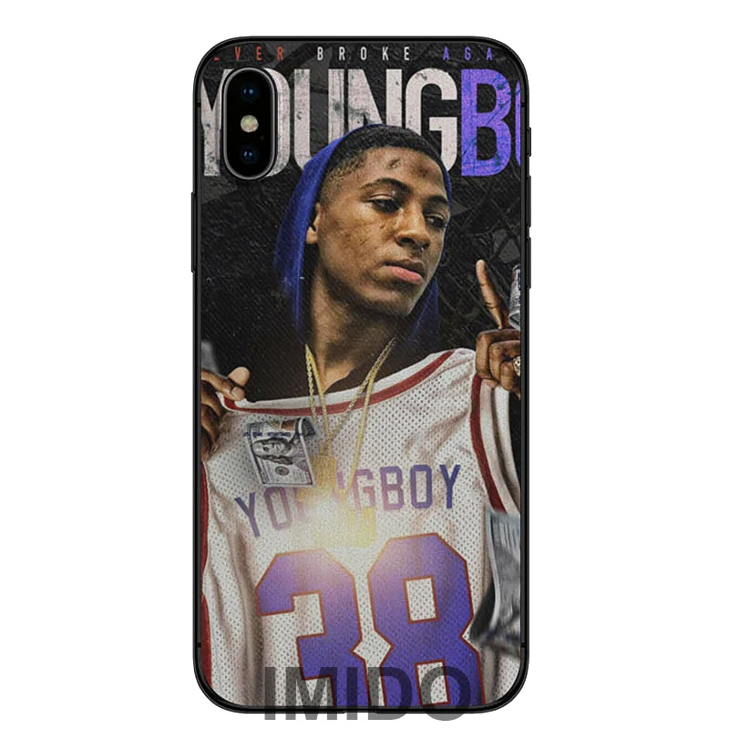 IMIDO Youngboy أبدا كسر مرة أخرى ميرش الهواتف المحمولة حالة يغطي ل فون XR XSmax XS X 6 7 8 6 S زائد 7 زائد 8 زائد جراب هاتف IMIDO Youngboy أبدا كسر مرة أخرى ميرش الهواتف المحمولة حالة يغطي ل فون XR XSmax XS X 6 7 8 6 S زائد 7 زائد 8 زائد جراب هاتف