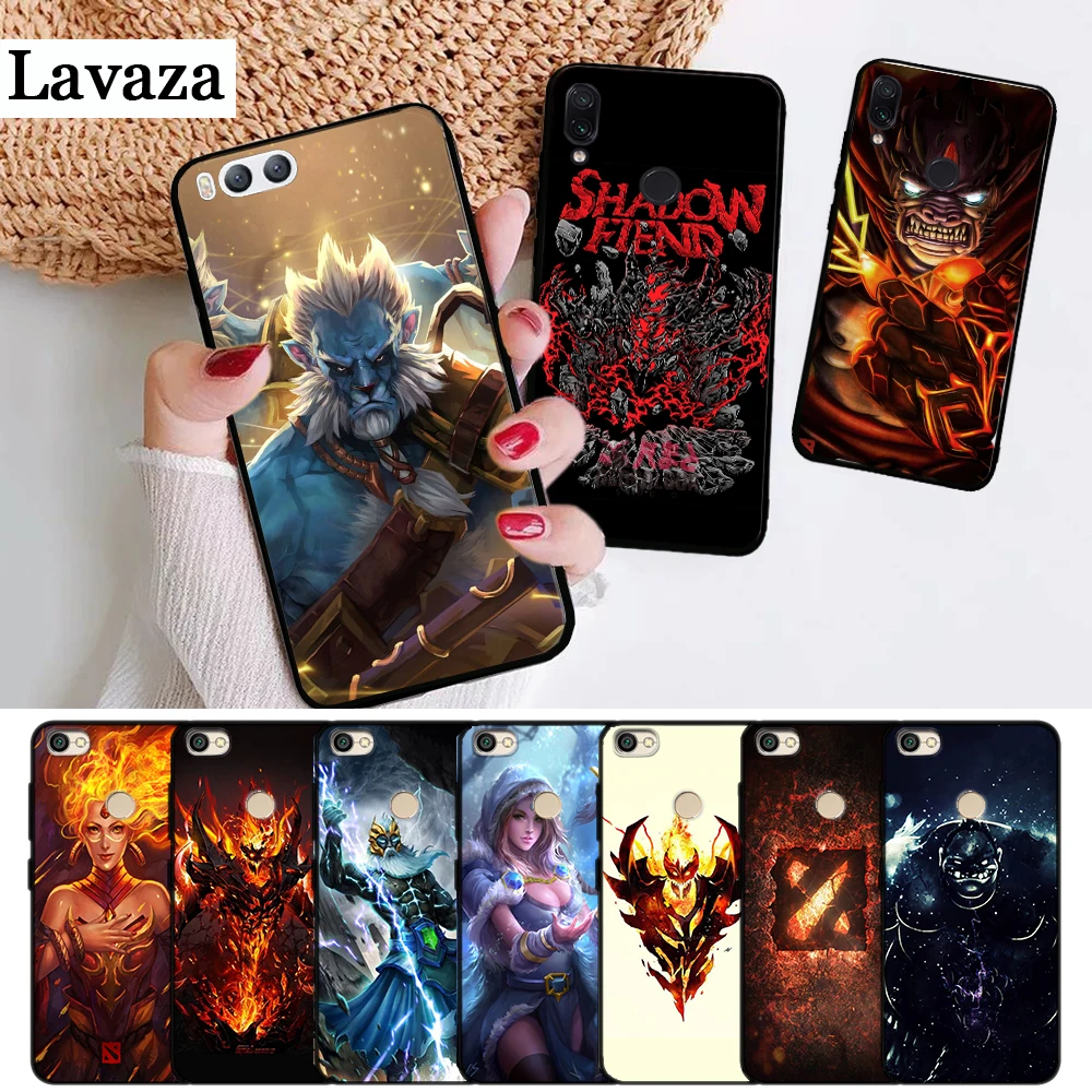 Lavaza игры dota 2 логотип силиконовый чехол для телефона Xiaomi Redmi 4A 4X 5 5A 6 6A 7 7A 8 8A K20 Pro Plus