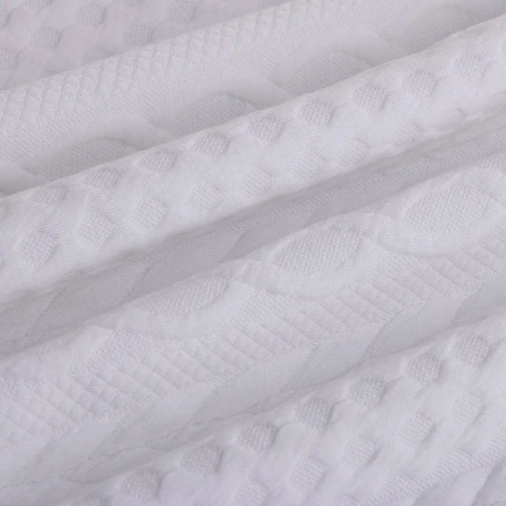 1 Meter 73 Inch Wide Woven Cable Knit Fabric Handmade Home Textile Cloth Fabric for Clothing Accessories Blanket Making