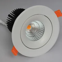 20 Вт Встраиваемый светодиодный лампы верхнего света Cree COB светильник AC100-240V