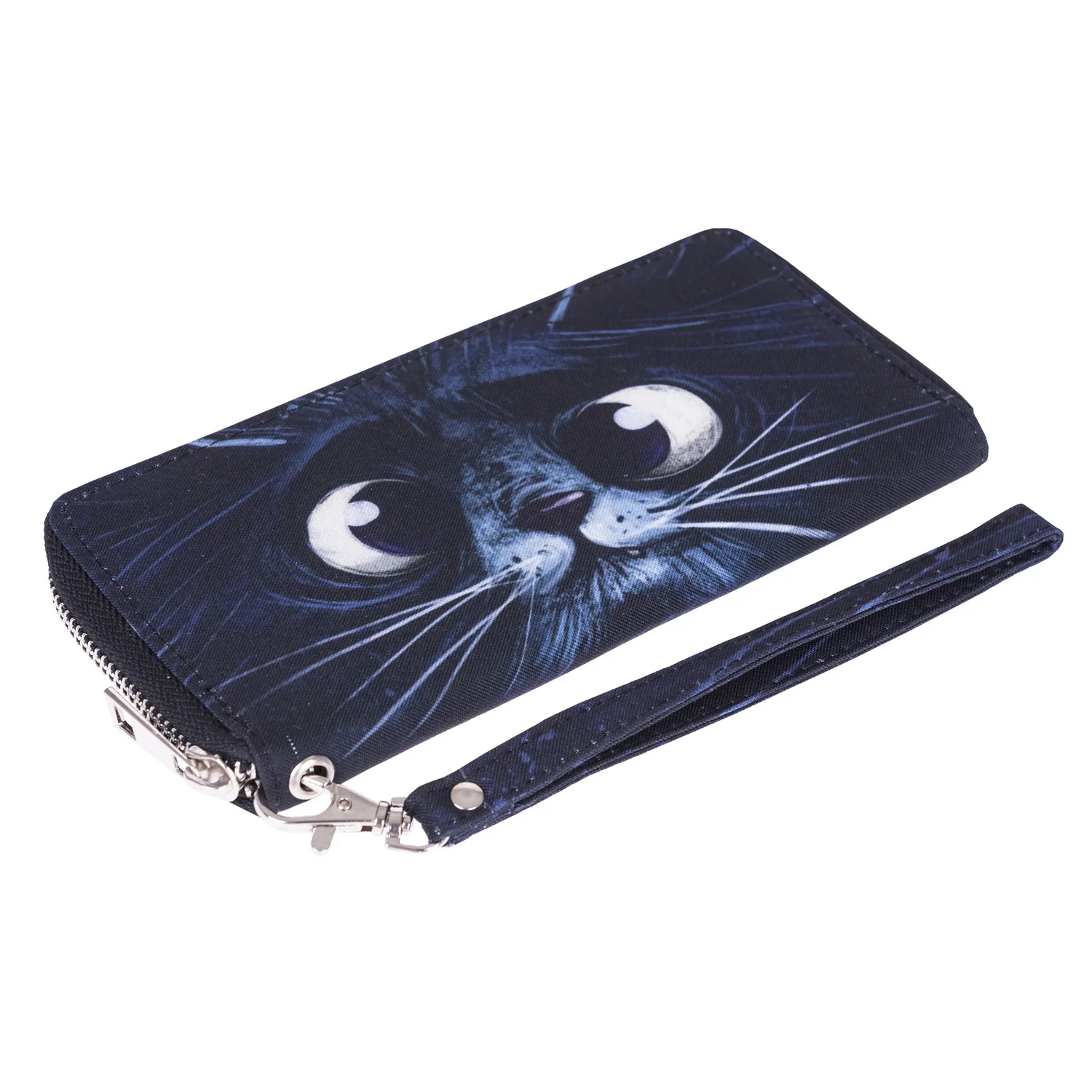 2018 New Fashion Designer Funny Black Clutch Cute Wallet Women Wallets Wristlet Men Bags Coin ...