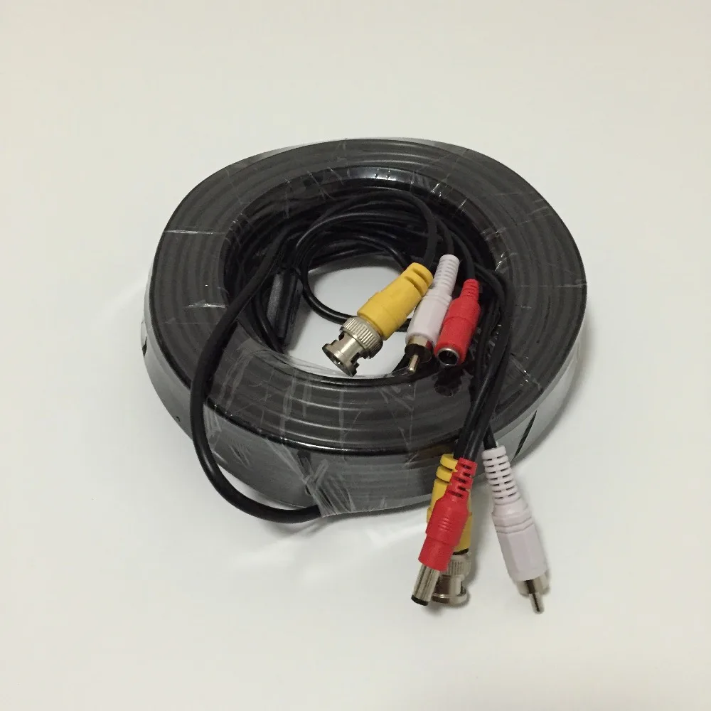 50FT/65FT/100FT CCTV All-In-One RCA Audio & BNC RCA Video & Power Cable for Security AHD TVI CVI 1080P HD Camera DVR Systems Use 50FT/65FT/100FT CCTV All-In-One RCA Audio & BNC RCA Video & Power Cable for Security AHD TVI CVI 1080P HD Camera DVR Systems Use