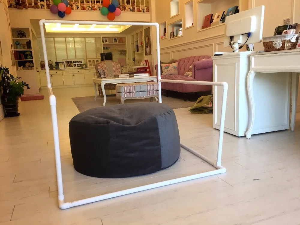 Background Stand PVC Pipe Booth Baby Photo Shoot For Studio Flokati Newborn Photography Props Baske