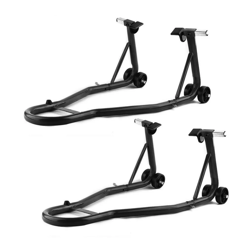 

Motorcycle Full Set Front Wheel And Rear Wheel Support Stand Wheel Stand Auto Aheel Support Frame Tire Repairing Tool