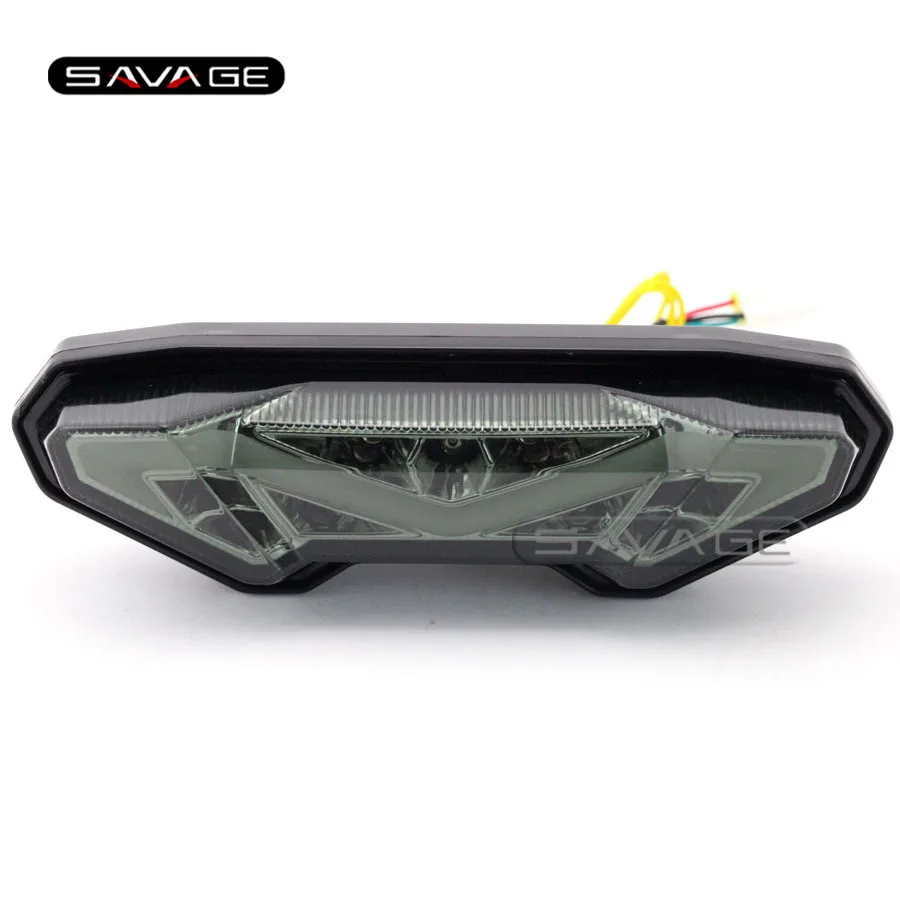 

For YAMAHA FZ-09 MT-09 FJ-09 MT09 Tracer 2014-2016 Motorcycle Integrated LED Tail Light Brake Turn signal Blinker Lamp NEW Smoke