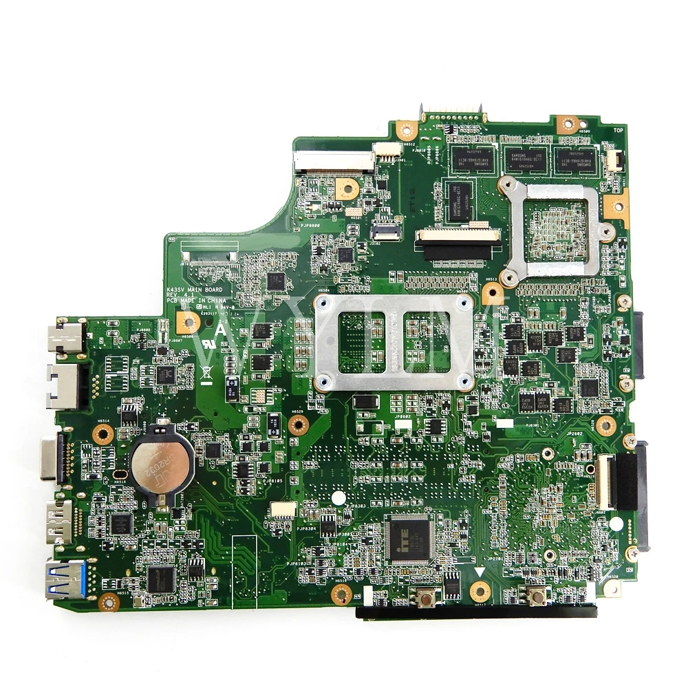 K43SM материнская плата REV4.1 GT630M 1 ГБ для ASUS A43S X43S K43S K43SV K43SJ N13P GL2 A1 HM65 DDR3 ноутбука