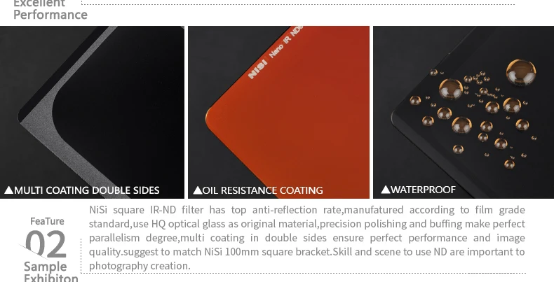 150X150 IR ND Filter 10