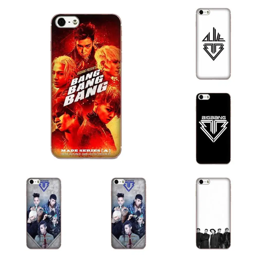Мобильные чехлы Bigbang-Kpop для Samsung Galaxy Note 5 8 9 S3 S4 S5 S6 S7 S8 S9 S10 mini Edge Plus Lite | телефоны и