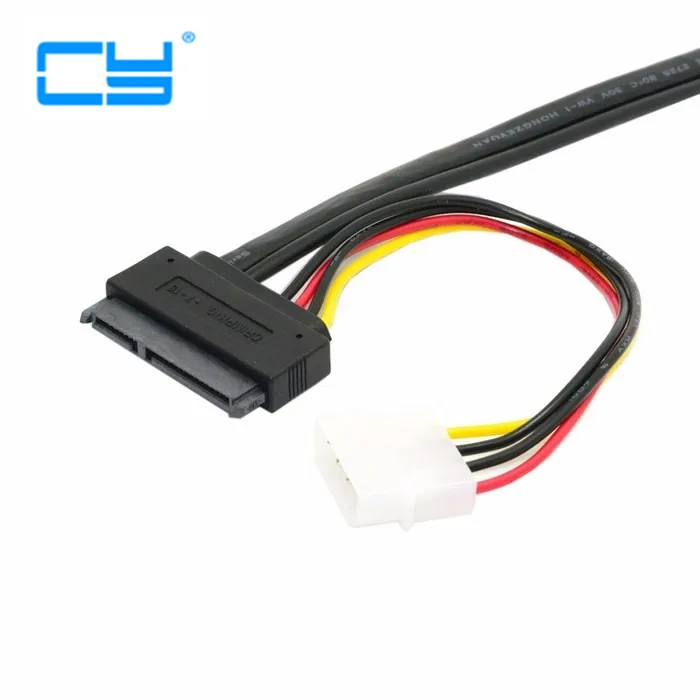 10PCS 50cm eSATAp Power ESATA Combo to SATA 22pin & IDE 4pin 5V 12V