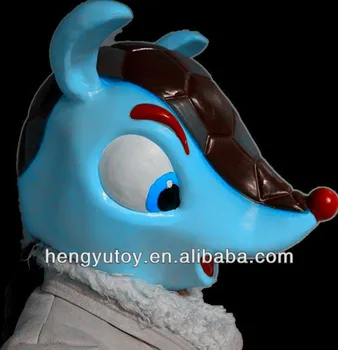 

3D Realistic Fancy dress Manufactory Full head Animal Latex armadillo Mask