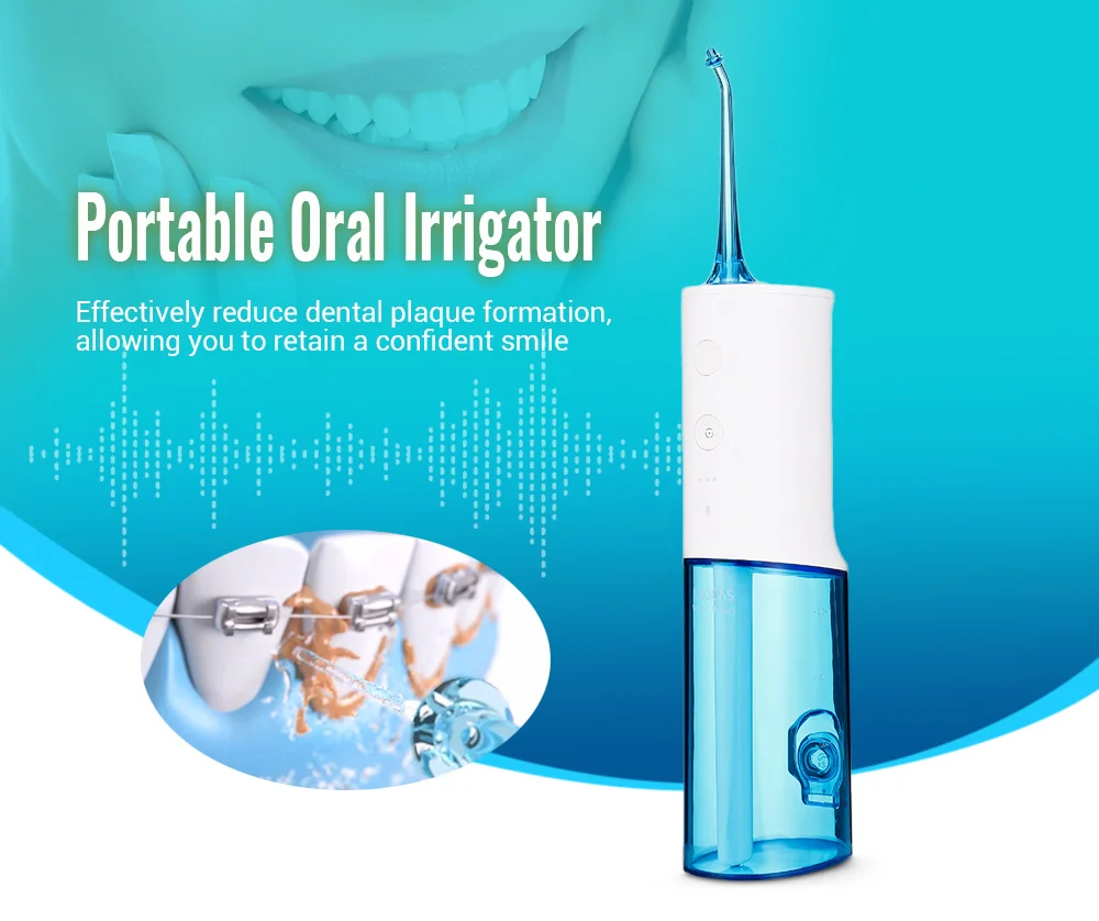 Xiaomi SOOCAS W3 Oral Irrigator  230ml Water Tank Constant Pulse Pressure Jet Cleaning Tooth Mouth Cleaner Irrigator Of the Oral (5)