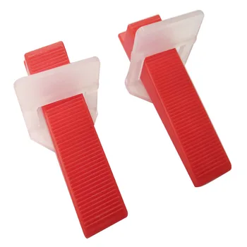 

Tile Spacer 100pcs 1.0mm white clip+100pcs wedges home decoration accessories leveling systeem