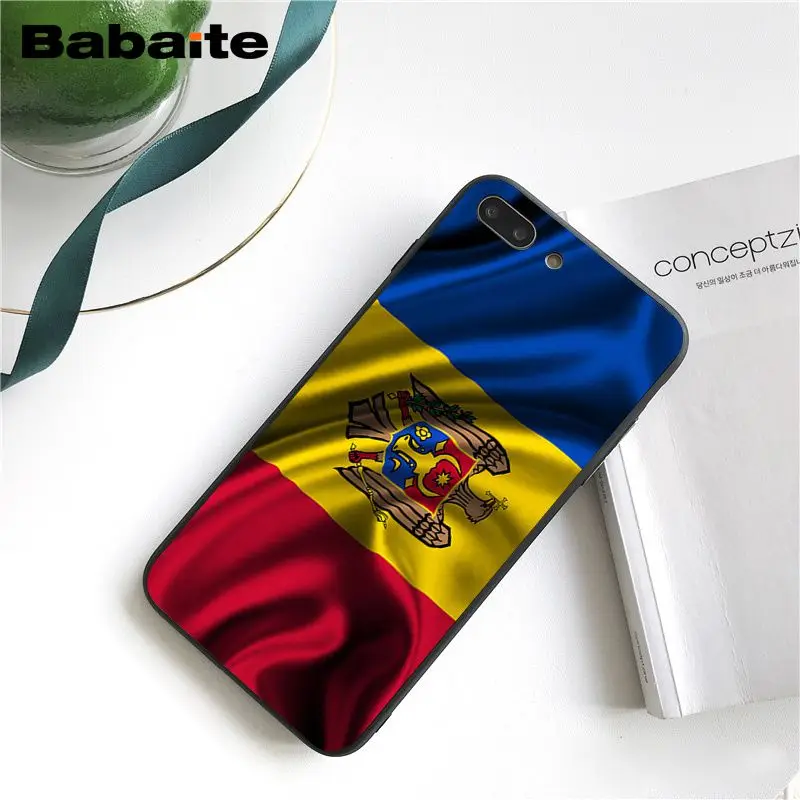 Babaite флаг Молдовы чехол для телефона для iphone 11 Pro 11Pro Макс 5 5Sx, 6, 7, 7 plus, 8, 8 Plus, X XS Max XR - Цвет: A8