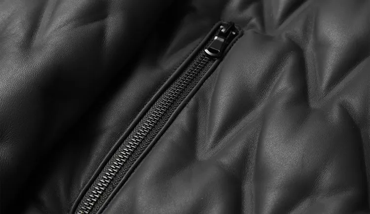 AYUNSUE 2018 Echtes Leder Jacke Männer Schaffell Mantel 90% Daunenjacke Herren Winter Baseball Jacken 4xl Chaqueta Hombre MY1301 AYUNSUE 2018 Echtes Leder Jacke Männer Schaffell Mantel 90% Daunenjacke Herren Winter Baseball Jacken 4xl Chaqueta Hombre MY1301