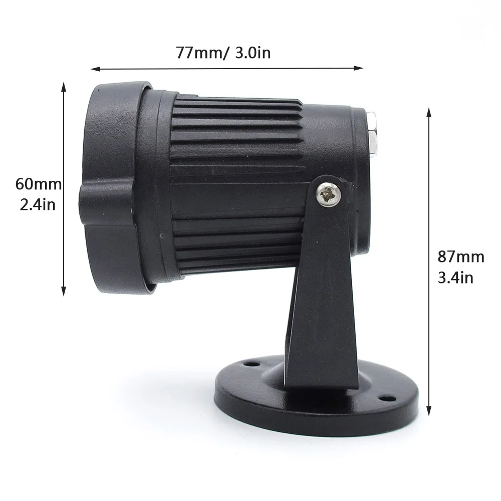 Conduziu a Luz do Gramado Potência ao ar Água ao ar v de Alta Ip65 à Prova Livre Dwaterproof Led Jardim Holofote Longa Vida Luzes 9 w dc 12 5 Luzes e Iluminação