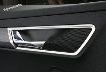 

Lapetus Inner Door Handle Bowl Protector Frame Cover Trim 4 Piece / Set Fit For Skoda Karoq 2018 2019 / Stainless Steel