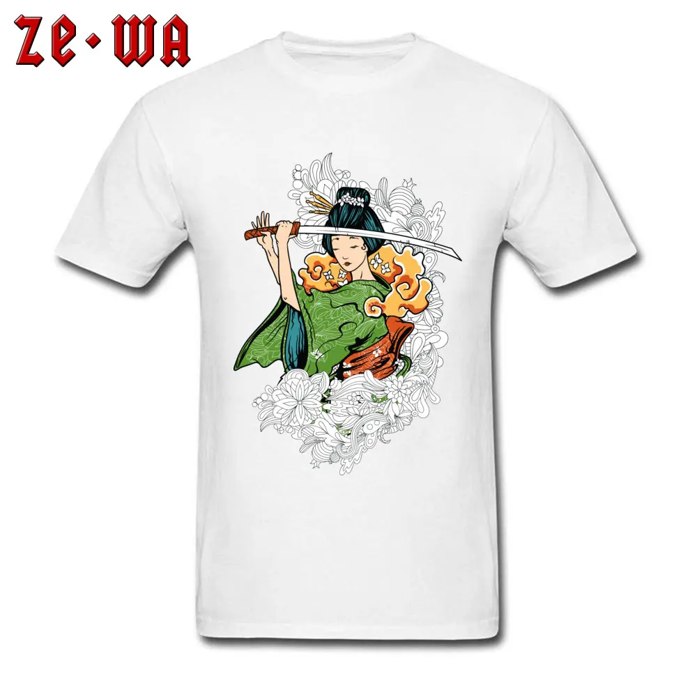 japan geisha824yy Pure Cotton T Shirt for Men Fitness Tight T-Shirt Summer Coupons Round Neck T Shirt Short Sleeve japan geisha824yy white