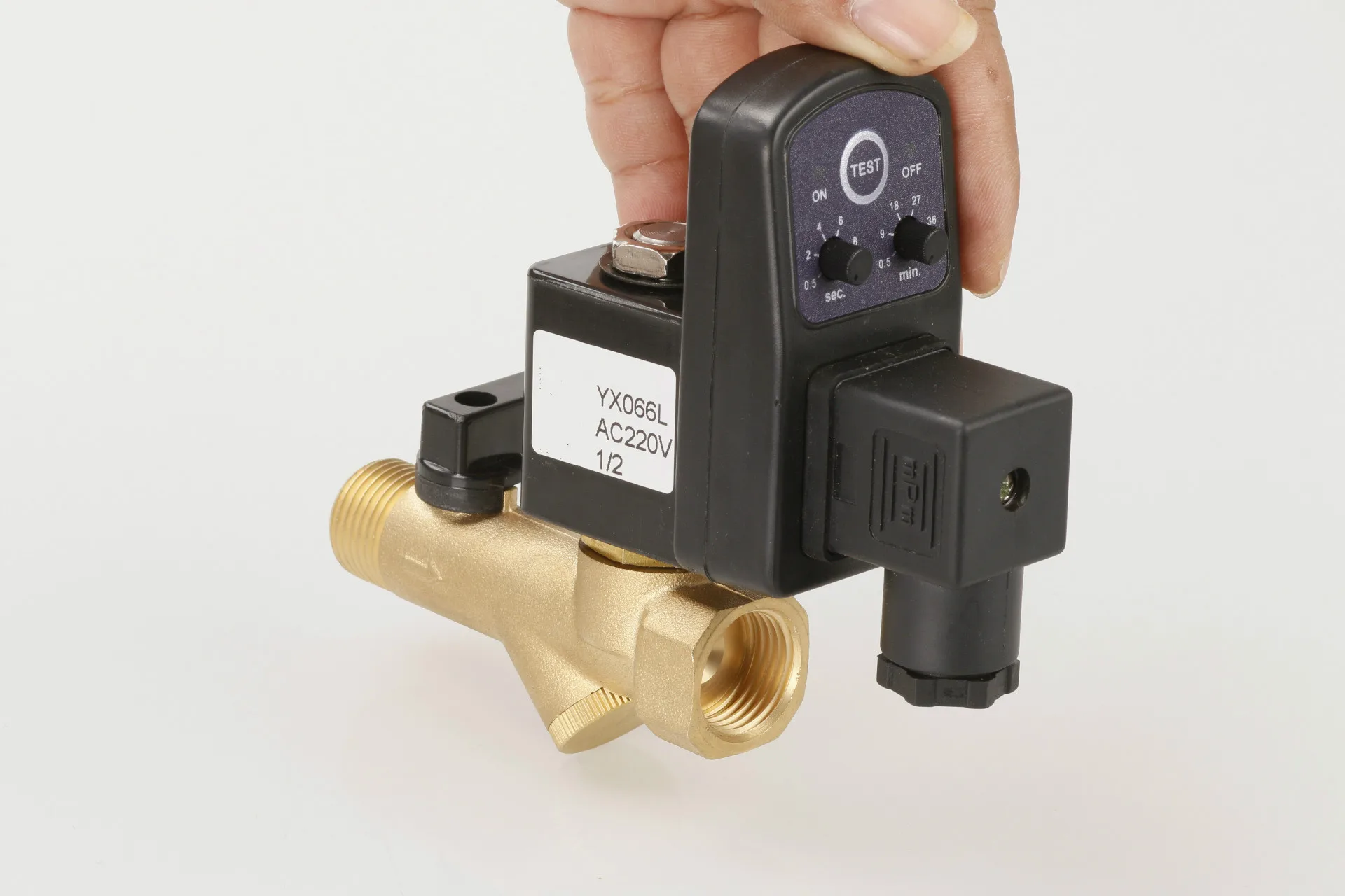 1/" автоматический электронный таймизированный воздушный резервуар для сжатого газа дренажный клапан AC220V 12 V 24 V