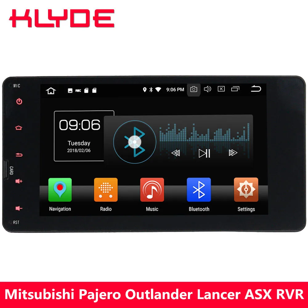 

KLYDE 4G Octa Core Android 8.0 4GB RAM 32GB ROM Car DVD Multimedia Player For Mitsubishi Lancer Outlander ASX RVR 2013 2014 2015