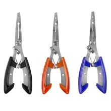 Открытый Рыбак нержавеющая сталь ножницы линии резак извлекатель крючка Рыбалка снасти инструмент 3 цвета
