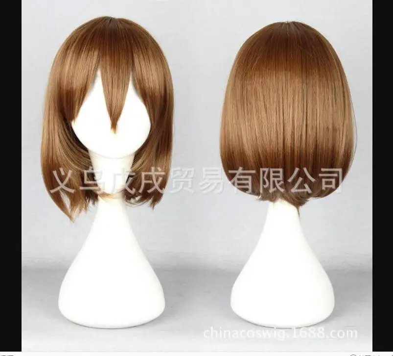 

Chara Undertale Revistar Brown Wig Resistant To Heat Synthetic Hair Cosplay Wigs + Cap Wig