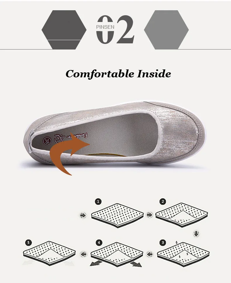 CAGILKZEL 2019 Women Shoes Flat Platform Loafers Casual Shoes  Slip On Flats Moccasins Creepers Chaussures Femme Shoes Women (6)