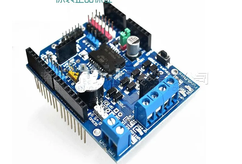 L298P МОТОРНЫЙ Щит Шагового DC Модуль Привода Двигателя Плата Расширения|motor drive