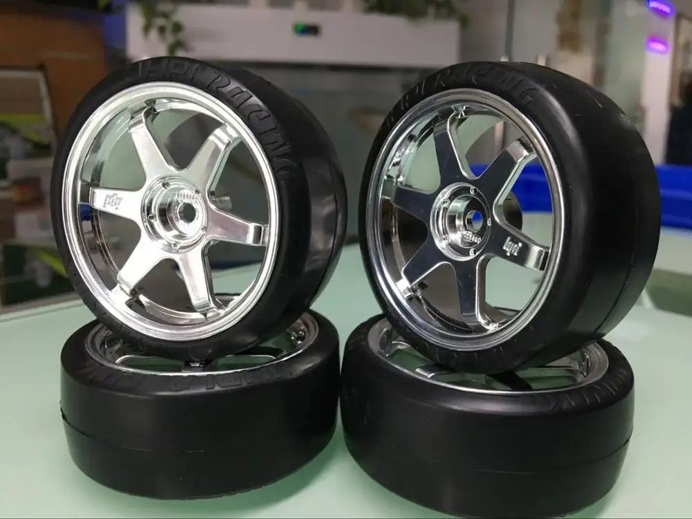 Набор шин HPI 1/10 для дрифта по дороге ttпылесосов/E TT02 Nitro RS4 3 Evo + Sprint SPORT 4 шт. | Игрушки