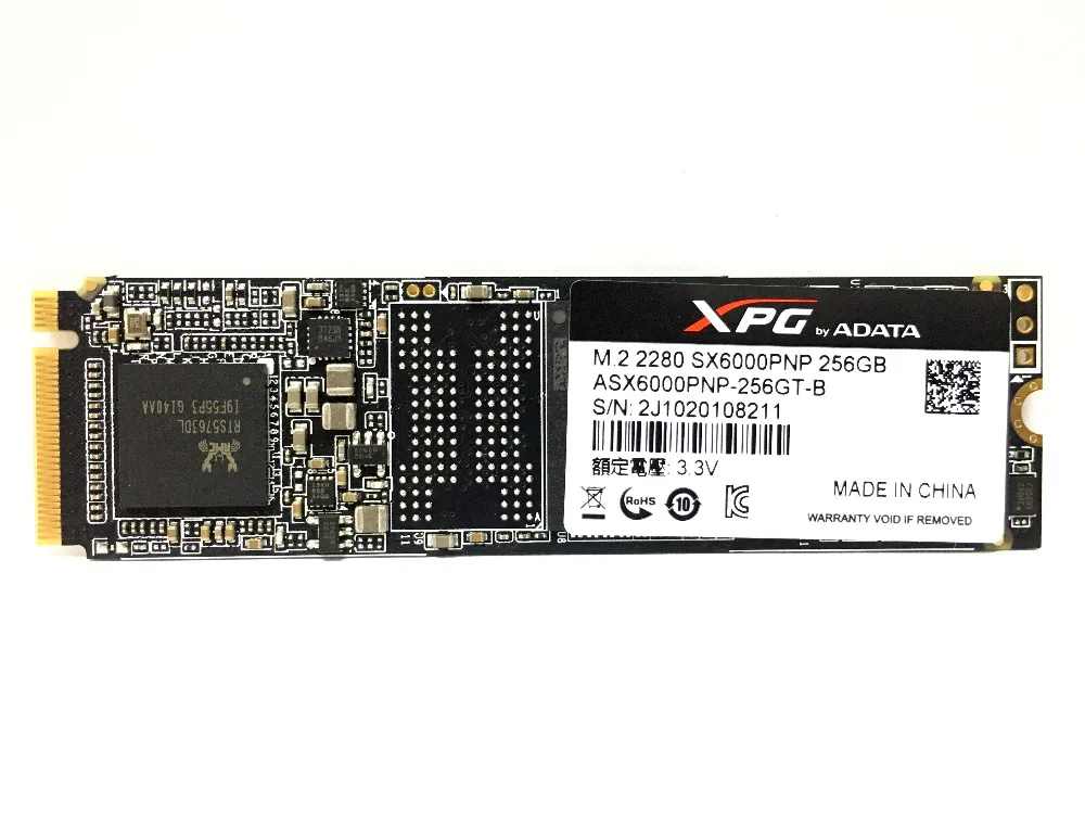 ADATA XPG SX6000 256 ГБ 512 Гб PCIe Gen3x4 M.2 2280 для ноутбука Настольный внутренний жесткий диск 256G 512G